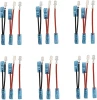 Set of 6-Gauge wire terminals for Relay and Trombetta style switches.