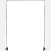 Galvanized rear arm set complete to cover up to 23 feet- as seen in drawing above *only covers 20 feet  with vinyl flap tarp.