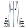 Arm set for up to 28 feet- Heavy-Duty Aluminum Arm set with 5/8 inches Underbody springs, lower arm connectors, 3-piece cross piece, rubber bumpers, and 14 feet arms w/bend.
