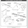 102 inches Electric Flip Tarp 16 feet Gantry Kit