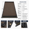 7' x 18' Multi mesh - Dump Truck & Trailer Tarps (tarps with pockets)