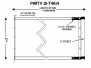 7' X 18' F/S Multi-Color Mesh Dump Truck Tarp