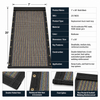 7' x 20' Multi Mesh - Dump Truck & Trailer Tarps (tarps with pockets)