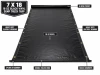 7' X 18' F/S 18 oz. Black Vinyl Dump Truck Tarp