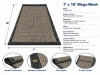 7' X 18' F/S Heavy Duty Mega Mesh Dump Truck Tarp