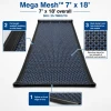 7' X 18' F/S Heavy Duty Mega Mesh Dump Truck Tarp