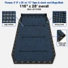 9’ 8” x 28’ Mega Mesh™ Pioneer, w/flaps (Replacement Tarp) | DeBrovys