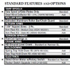 Hammer Standard Features and Options