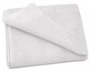 White 8600 polyester 1/2-inch diamond mesh tarp for refuse transfer trailers