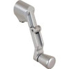 crank handle bracket for when not in use
