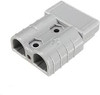 TRAILER QUICK DISCONNECT plug only- horizontal metal 2 prong