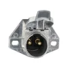 TRAILER QUICK DISCONNECT socket only- horizontal metal 2 prong