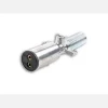 TRAILER QUICK DISCONNECT socket only- vertical metal 2 prong