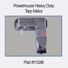 Powerhouse Heavy Duty 70:1 Tarp Motor with Cast Aluminum Housing; 12V