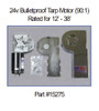 Bulletproof Motor, 24V, 90:1 (20-15275)