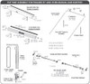 Mountain K020TE Electric Underbody Mount Tarp System for Dump Trailers 102" wide, 29' - 36' long