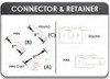 New Hex Arm Connector w/SS