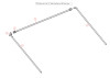 Bow Set, 103 1/2 inches Wide Top Tube and 103 1/2 inches Side Arms