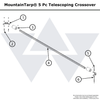 5 Piece Telescoping Crossover