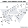 HR1580 Roller Assembly, HR1500 H Automatic Covering System