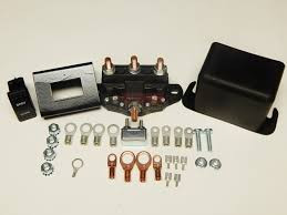 Electric Conversion Kit up to 40': Trombetta switch Kit, 90:1 Motor, 50' 6 gauge wire