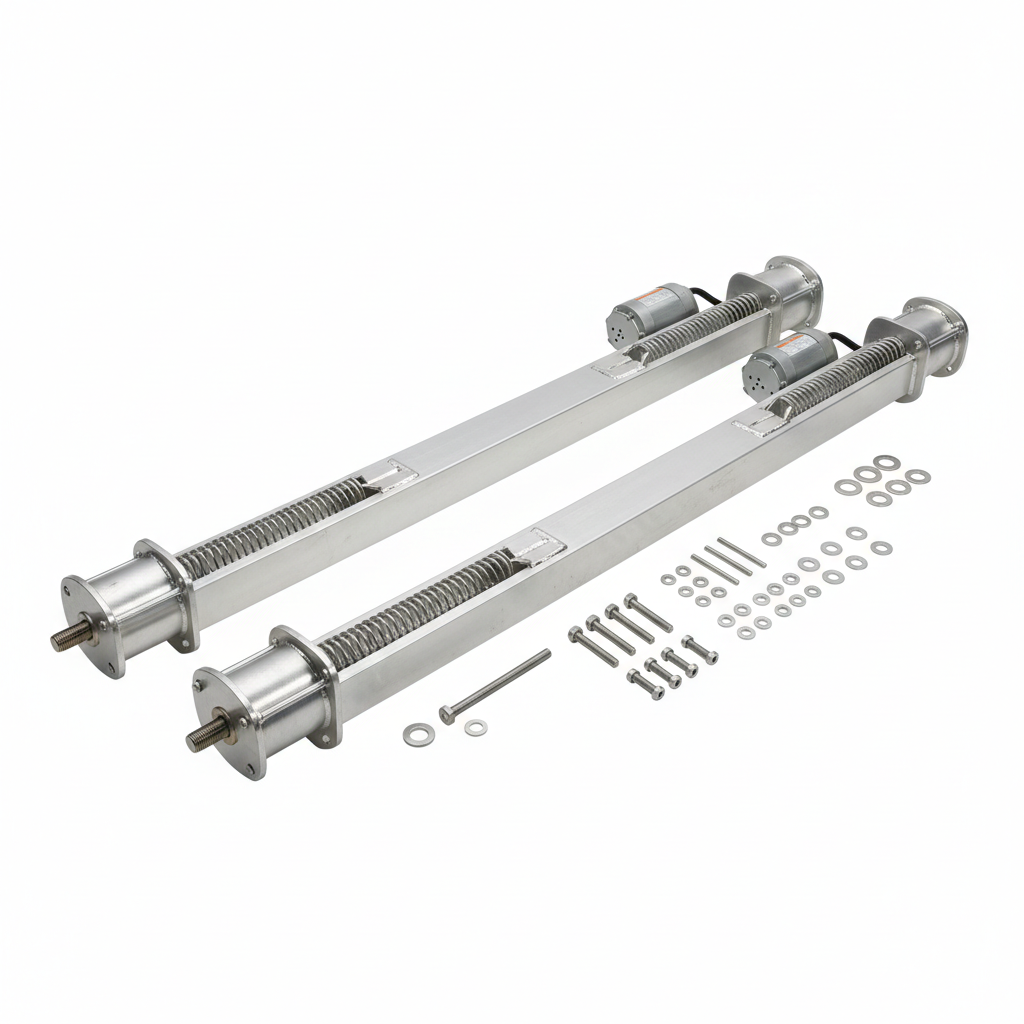 5 spring aluminum arm set complete.