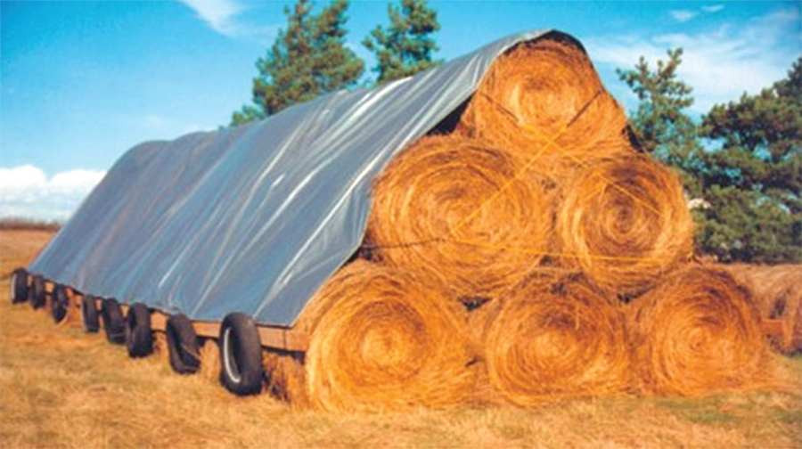 7 oz. Heavy Duty Tie-Down Hay Tarpaulins