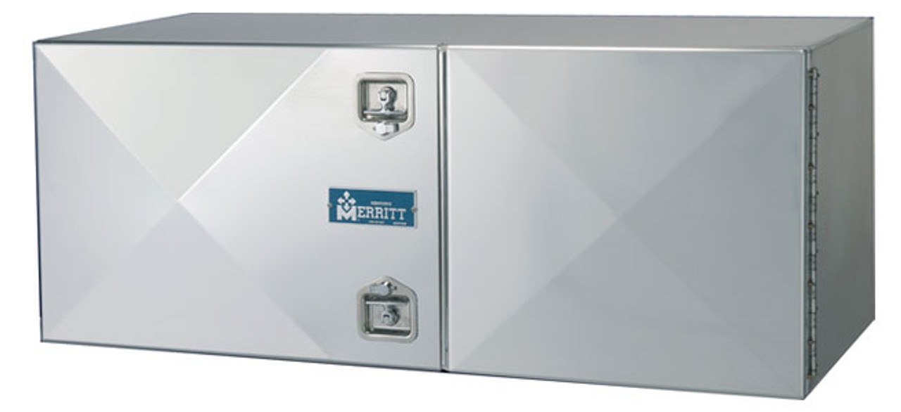 Double Door Aluminum Tool Boxes | Smooth Plate Doors