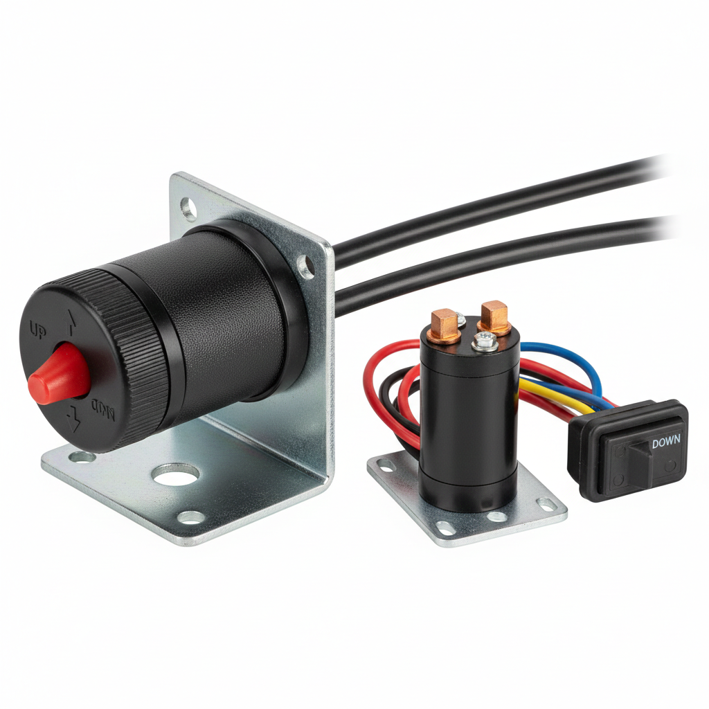Electric Conversion Kit: Relay switch Kit, 50:1 Motor, 50' 6 gauge wire