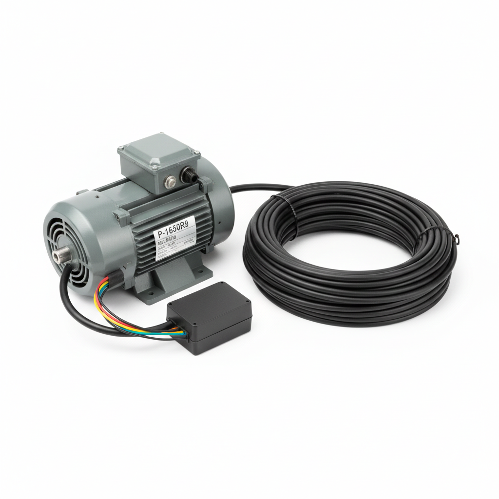 Electric Conversion Kit: Relay switch Kit, 90:1 Motor, 50' 6 gauge wire