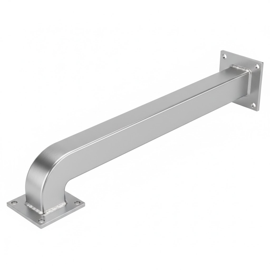 Steel Upper Side Arm, 120" length  WITH 30 degree bend 18" from end