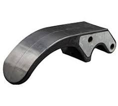 6" Rubber tarp stop assembly