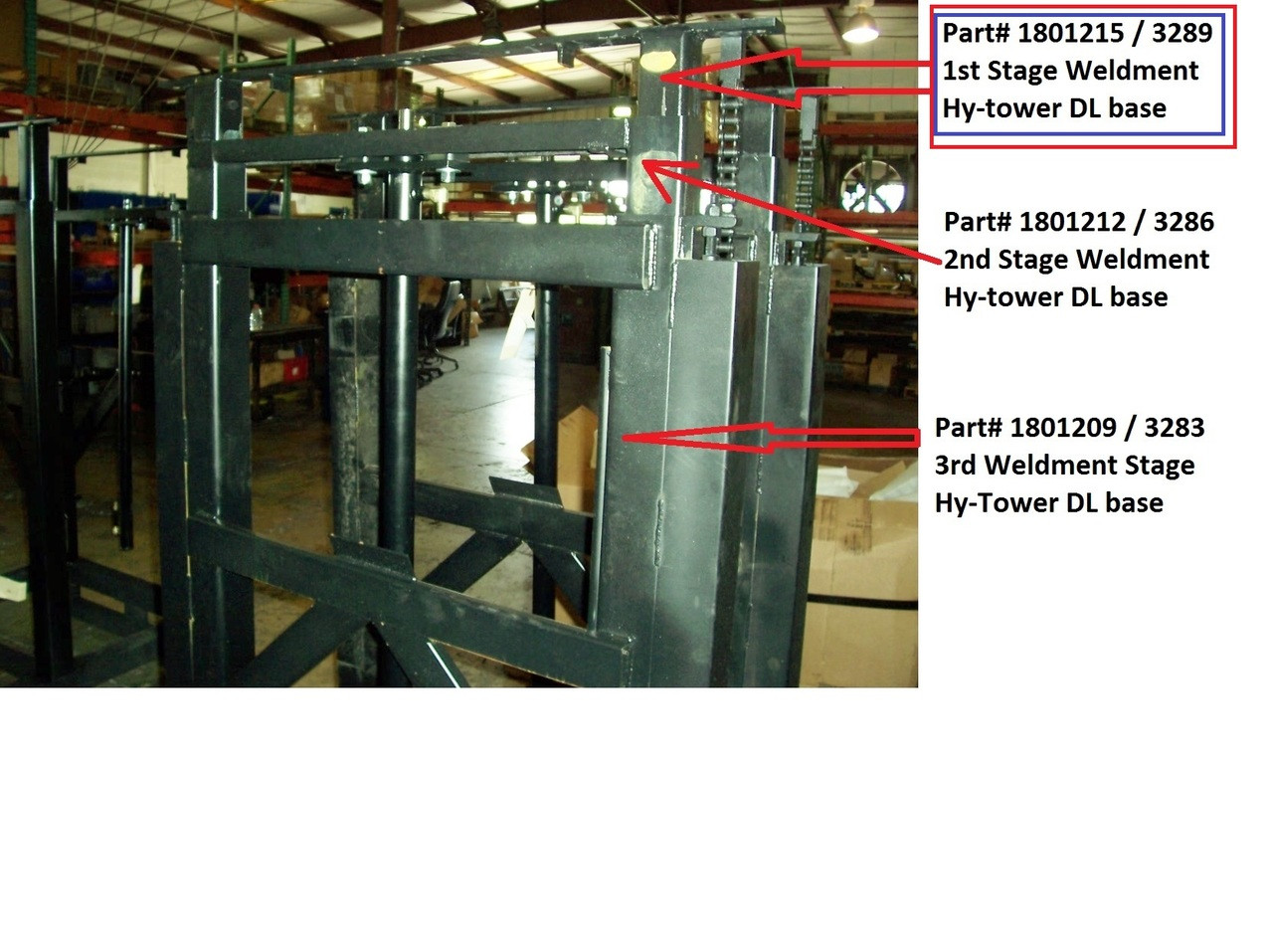 Weldment - 3rd Stage (20-3283/1801209)