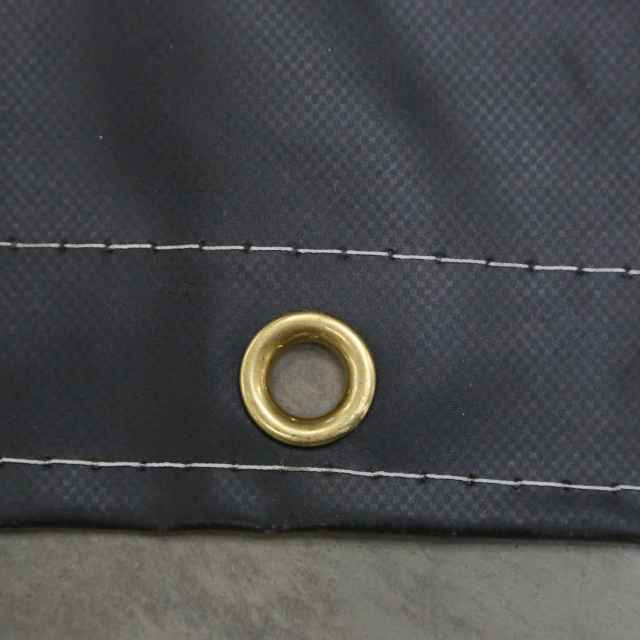 18 oz. Black Vinyl Coated Polyester Lumber Tarps, x sets of Web & Dees