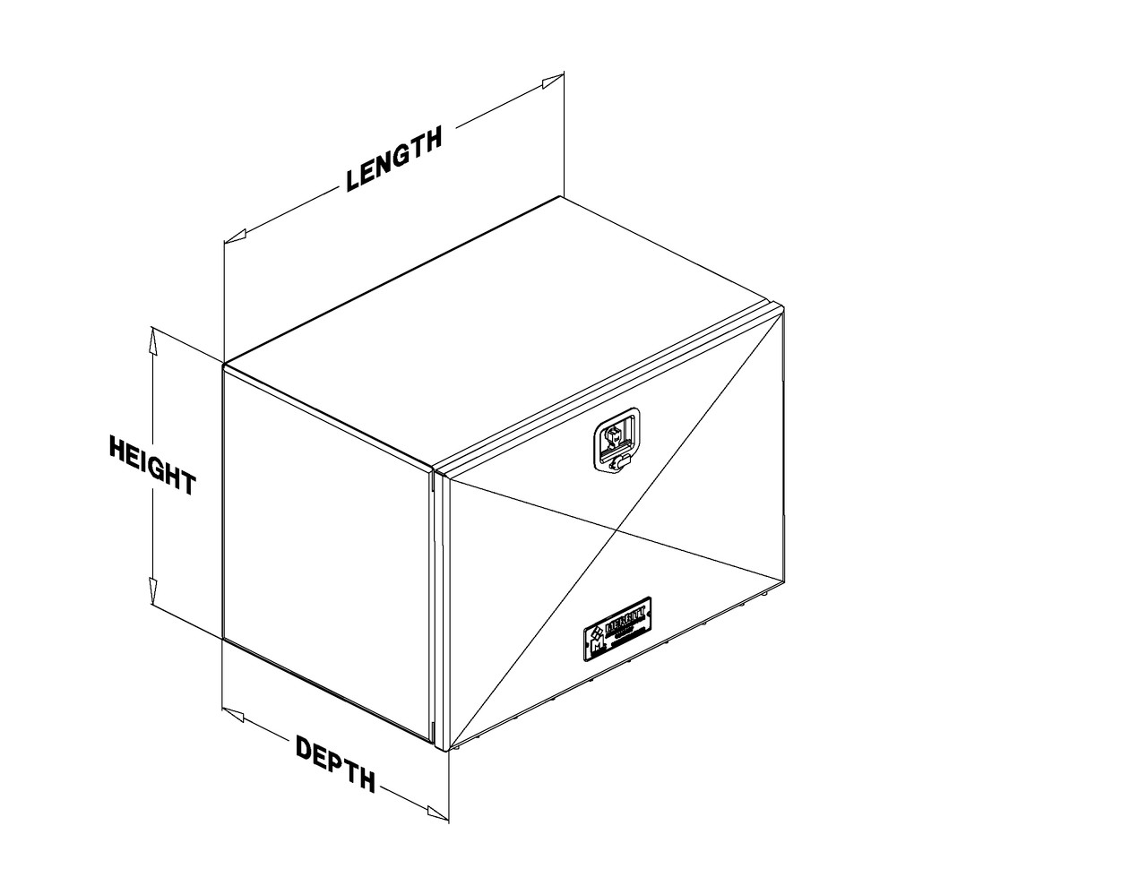 Merritt Aluminum Tool Boxes (40-2xx)