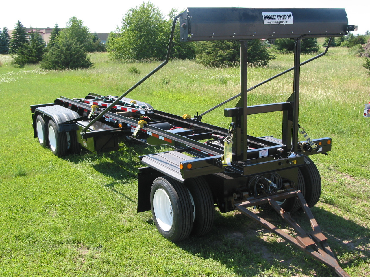 Image of a Pioneer HR1500EAL Tuff Tarper Refuse Tarping System - Aluminum