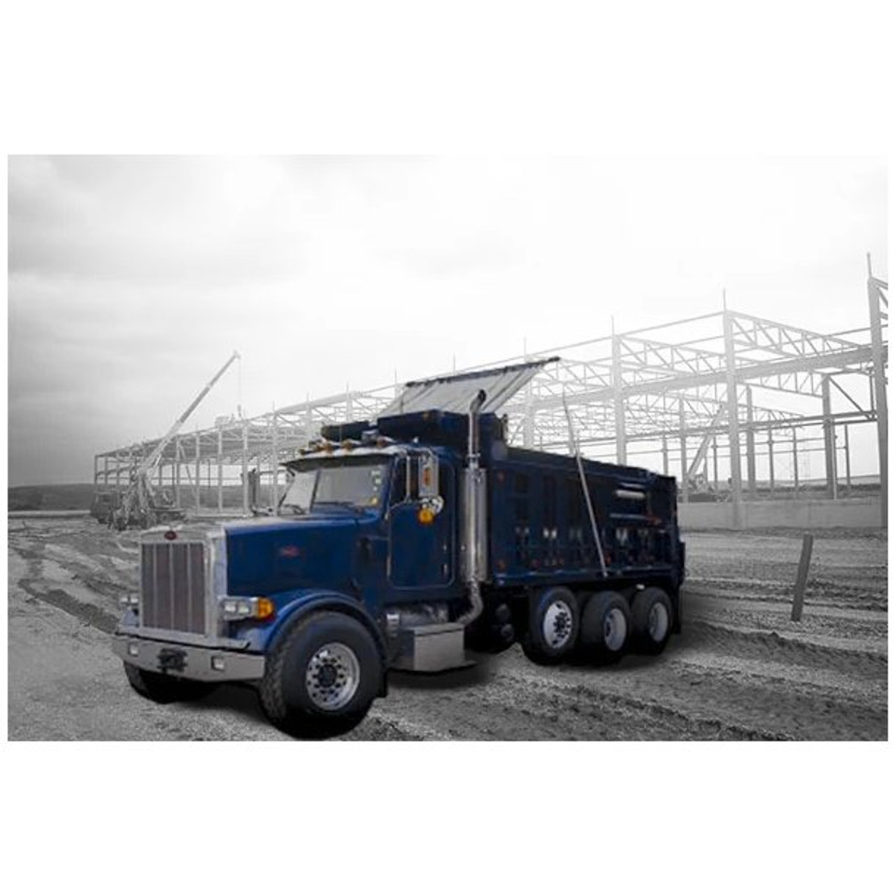 Mountain K612CSE Flip Tarp Dump Body w/ Clock Springs, Electric
