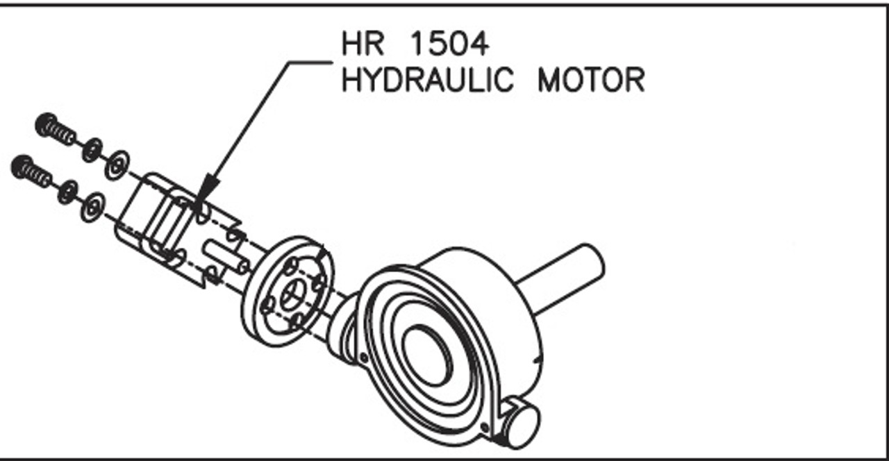 Hydraulic Motor Only, for Righ