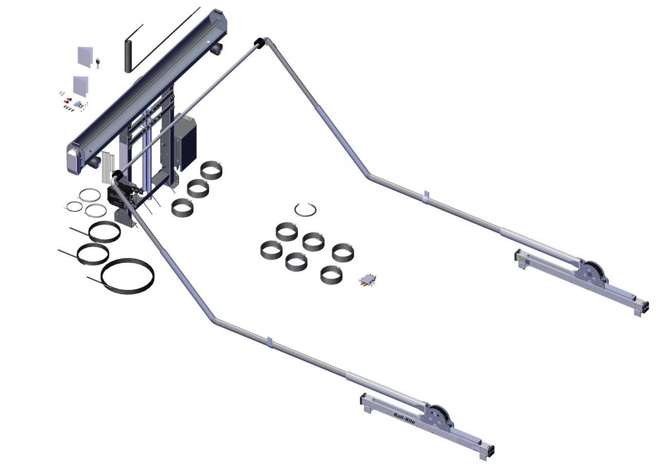 DC352, SD Dual Stage Tower, Super Slider Pivot, Wide Bow Set, 45° Offsets