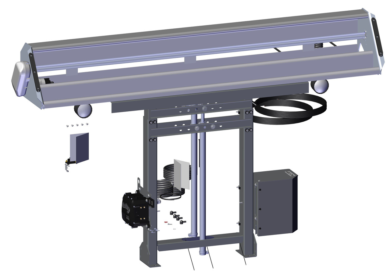 Tower, SD Assembled 2 Stage Adjustable w/Single Valve, Control Box & High Cap HousingSN:SD