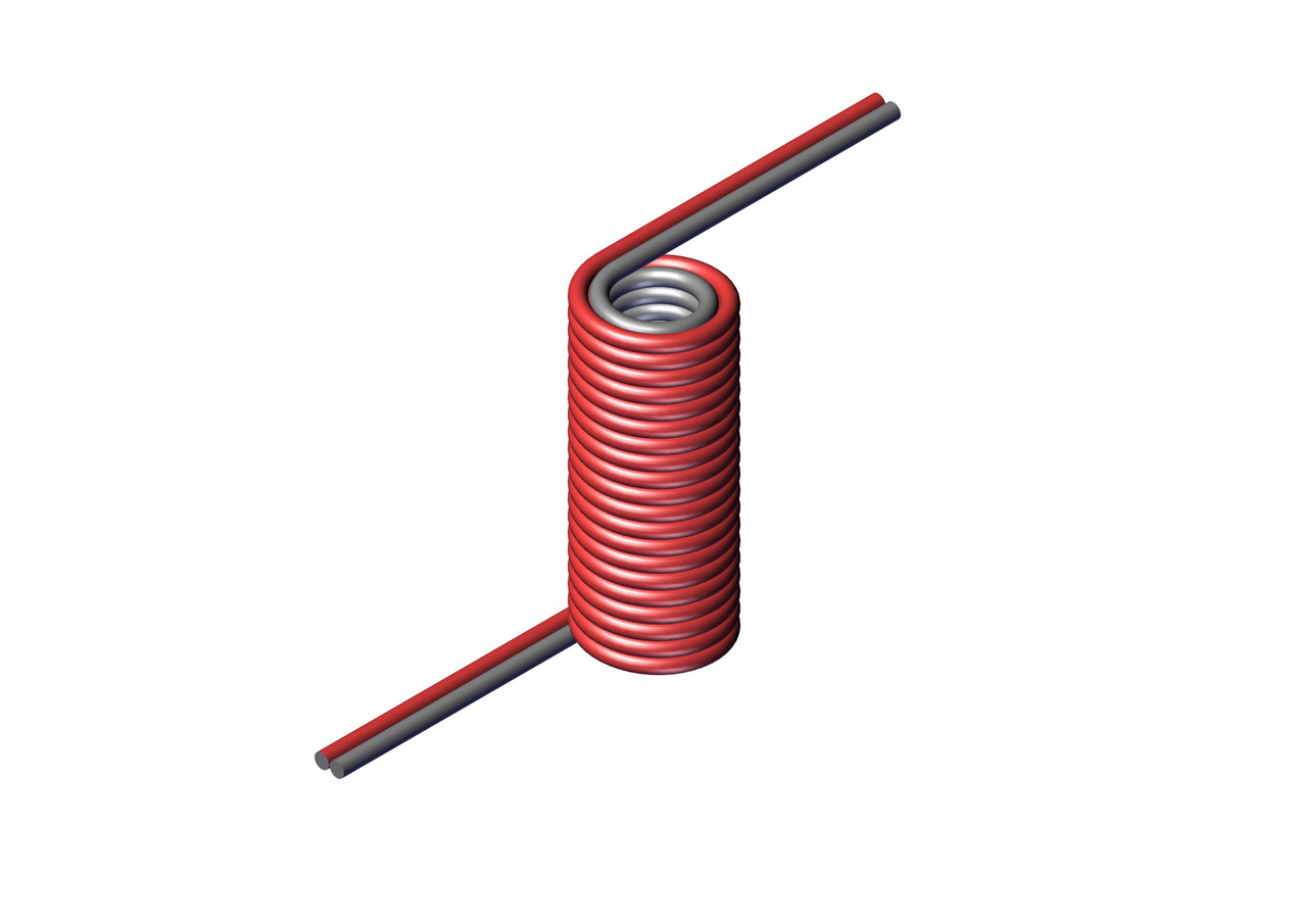 Wire, 6 gauge, Dual Conductor 12' Coil Cord