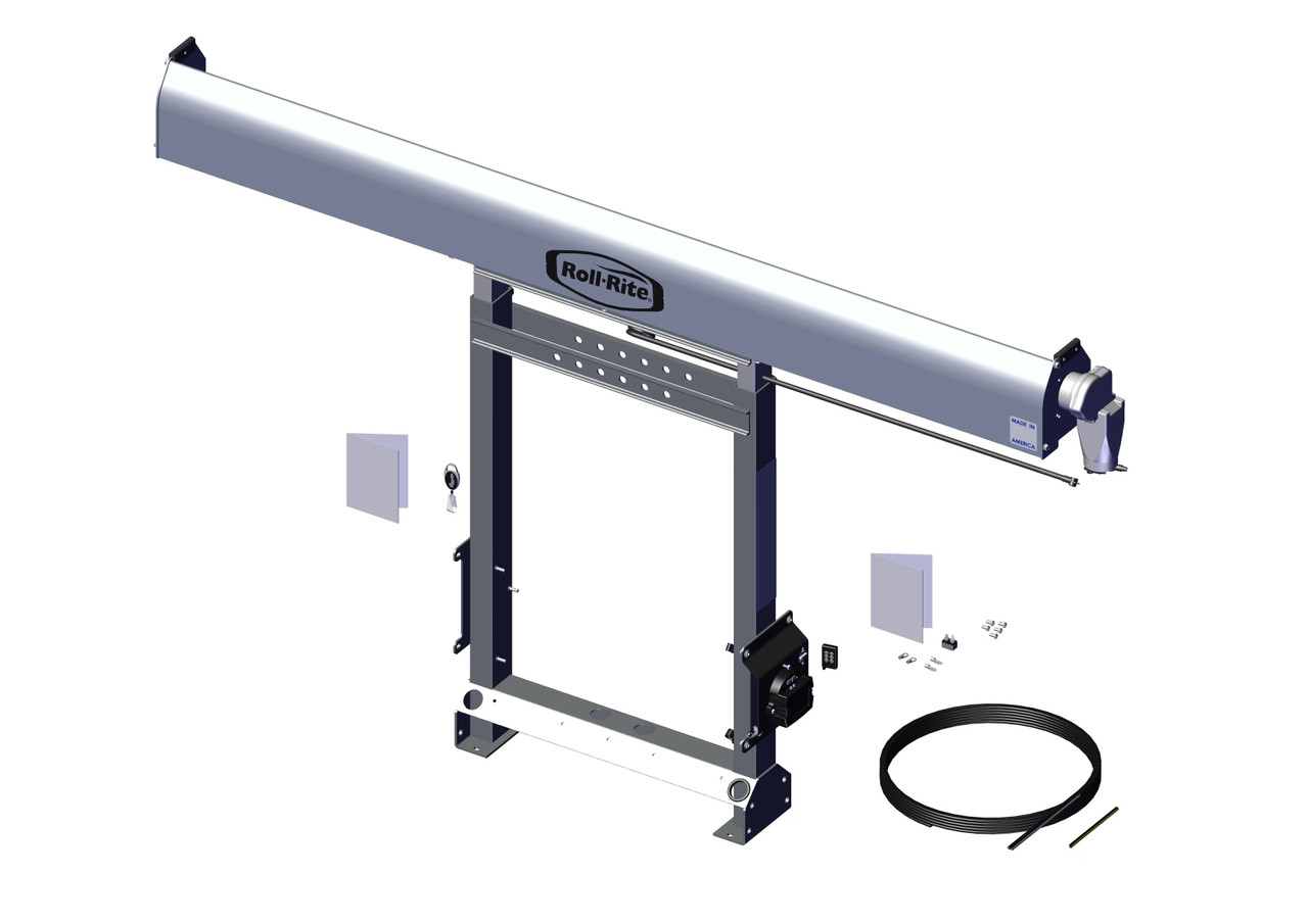 Tower Assembly, TarpMaster Stationary Tower w/ Single Function RF (No Lights)