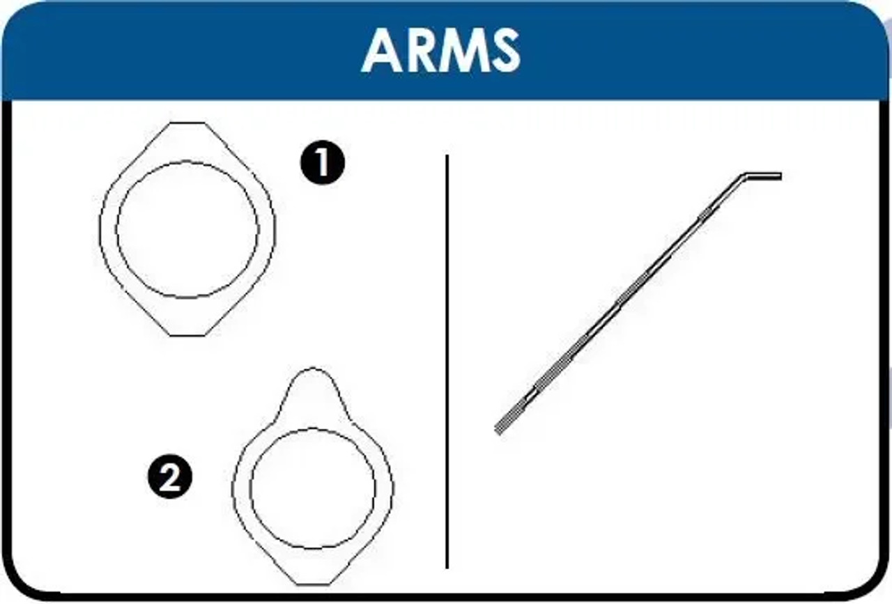 Arm 14' Ext.Bent No Connec
