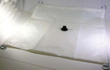 10' x 10' Vinyl Drain Tarp (VN-1010)