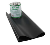 Glue 16 Ounces 3 feet x 5 feet piece of Vinyl, Black, unless stated otherwise.