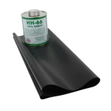 Glue 16 Ounces 3 feet x 5 feet piece of Vinyl, Black, unless stated otherwise.