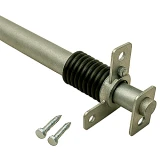 101 inches -107 inches  wide Spring- Loaded roller bar (101 inches wide bar, plus hardware 104 inches shipping length).