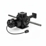 Electric Head Assembly, Adjustable tarp axle, Barrel Switch,50:1 motor, 50 feet wire.