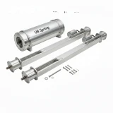 Arm set 144 inches lower and a 103 inches upper covers 35 feet