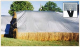 7 ounce. Heavy Duty Tie-Down Hay Tarpaulins